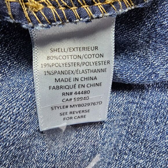 Tinseltown Stretchy Skinny Jeans Dark Wash Women's Size 13 - Picture 8 of 14